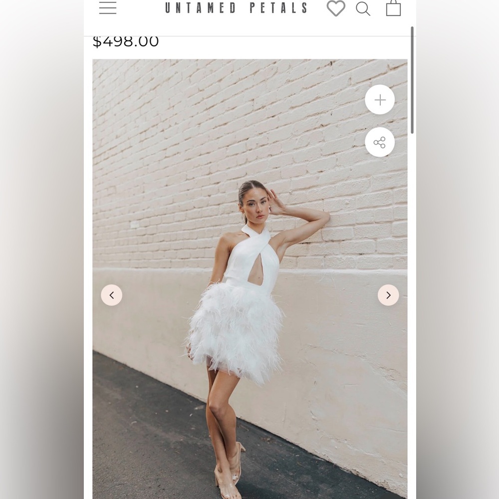 After party wedding dress.